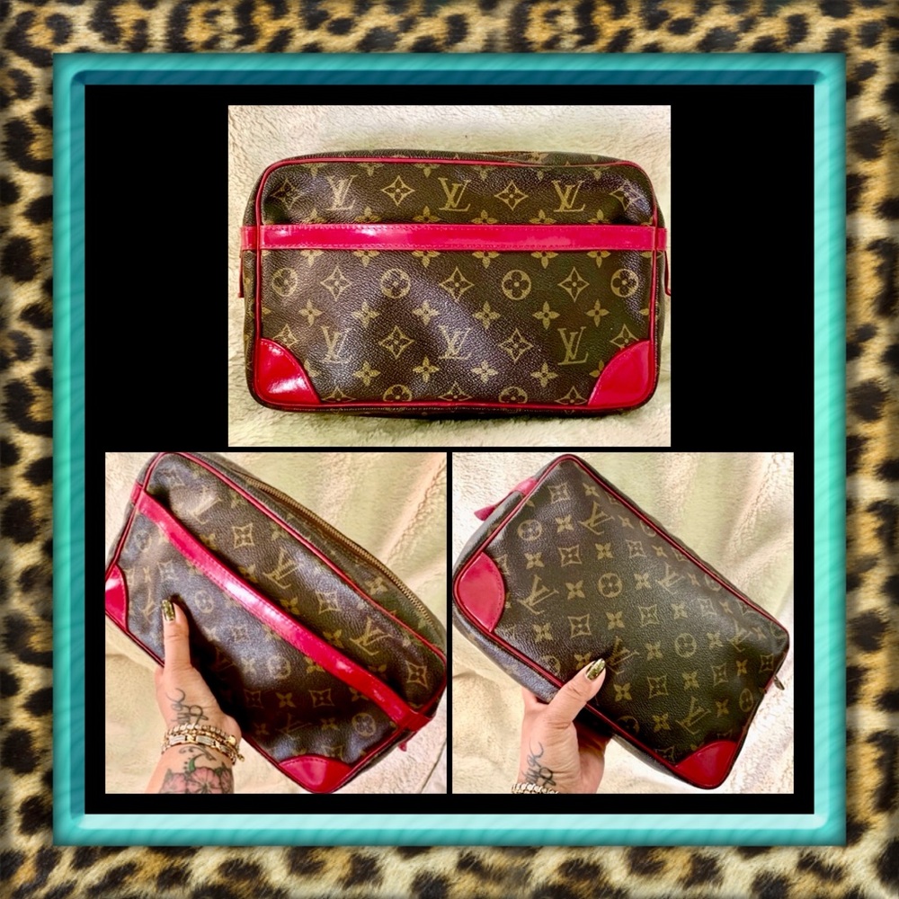 👑✅PRICE FIRM✅ AUTHENTIC Louis Vuitton Monogram Compiegne 28 Clutch Pouch